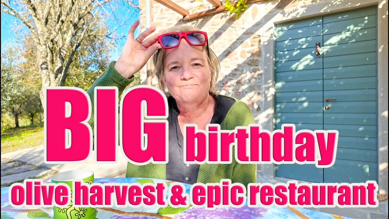 Campo Sasso VLOG: We pick olives & risk missing epic restaurant!