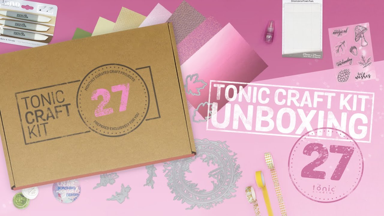 Tonic Craft Kit 27 - Worldwide Unboxing