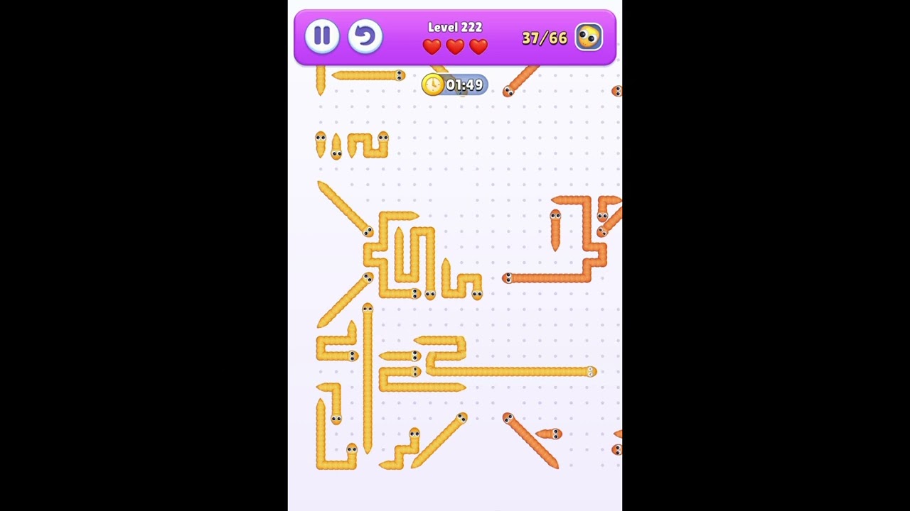 Snake Escape &ndash; Level 222 Walkthrough 🐍🧩✨
