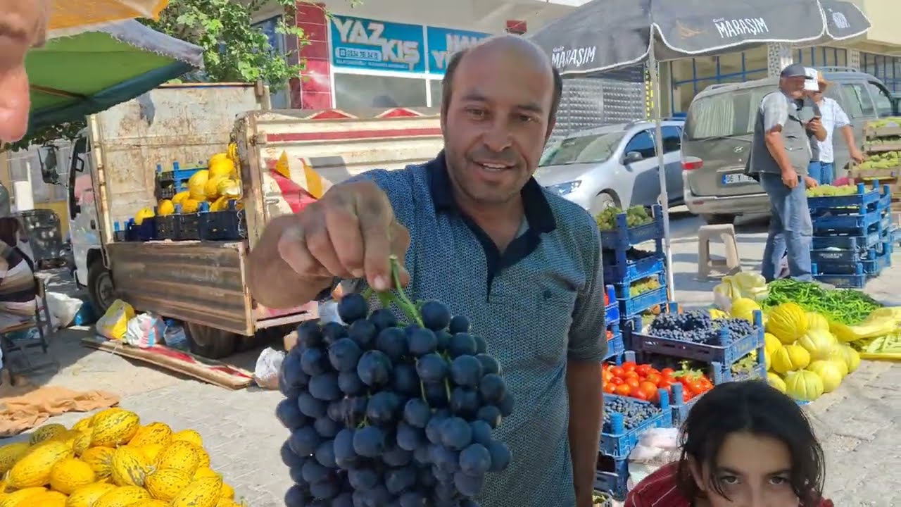 ÇORUM SUNGURLU SEBZE PAZARI KÖYLÜ PAZARI  22 AĞUSTOS ÇEKİMİ 23 AĞUSTOS  2024 MURAT GÜRGİL