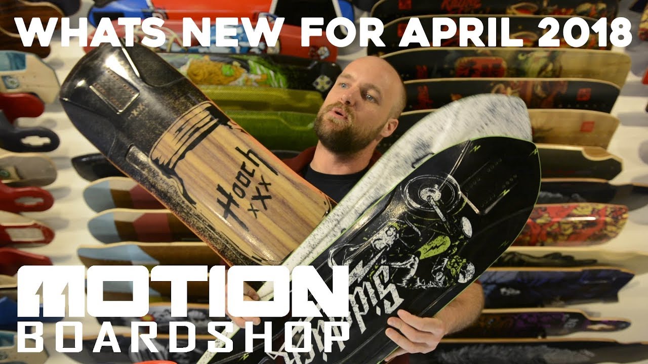 Whats new for April 2018 - Longboarding