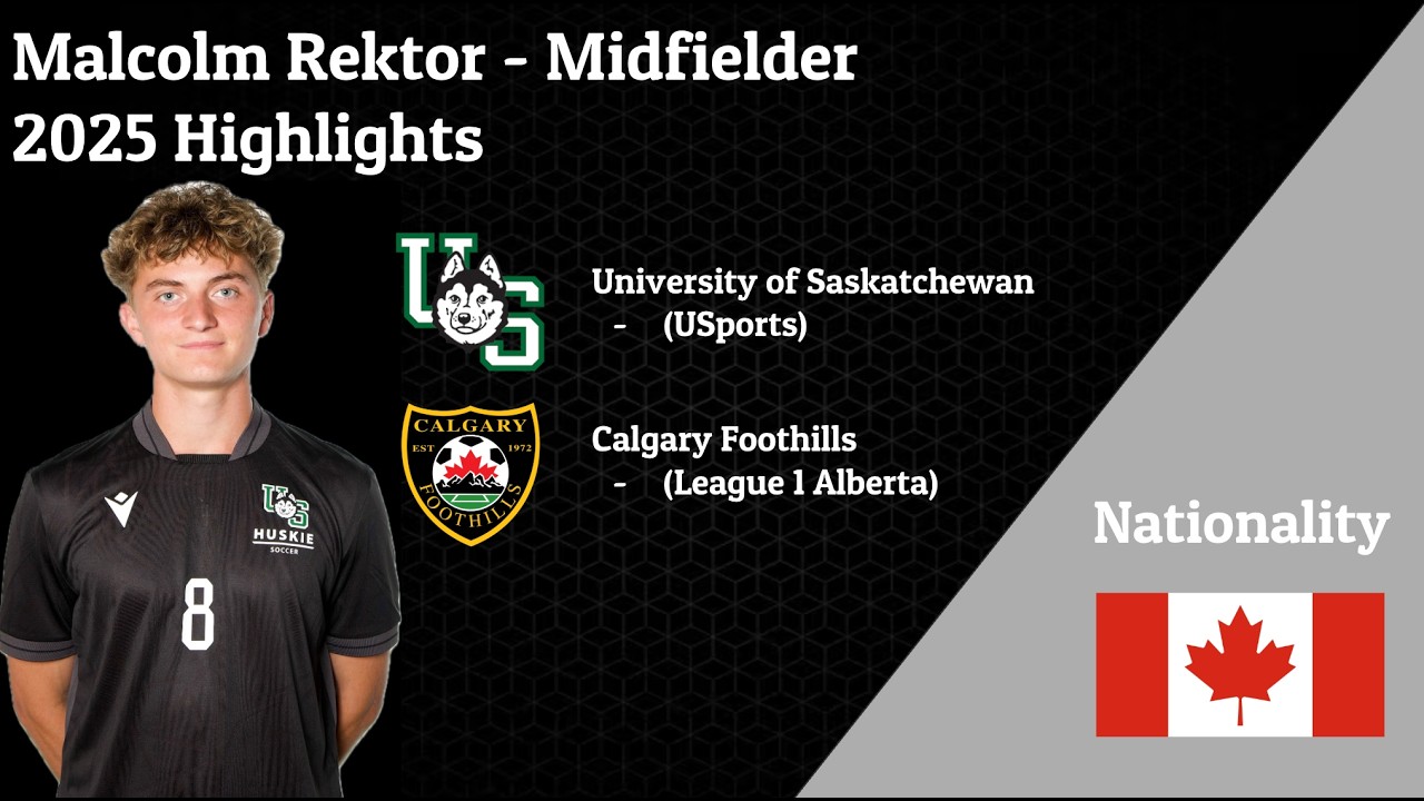 Malcolm Rektor - 2025/26 Midfielder Highlights