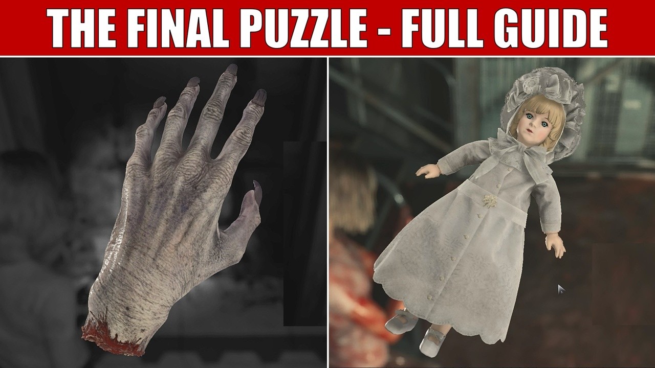 The Final Puzzle Challenge: Full Guide | Severed Hand, Marie's Doll | Resident Evil Requiem (RE9)