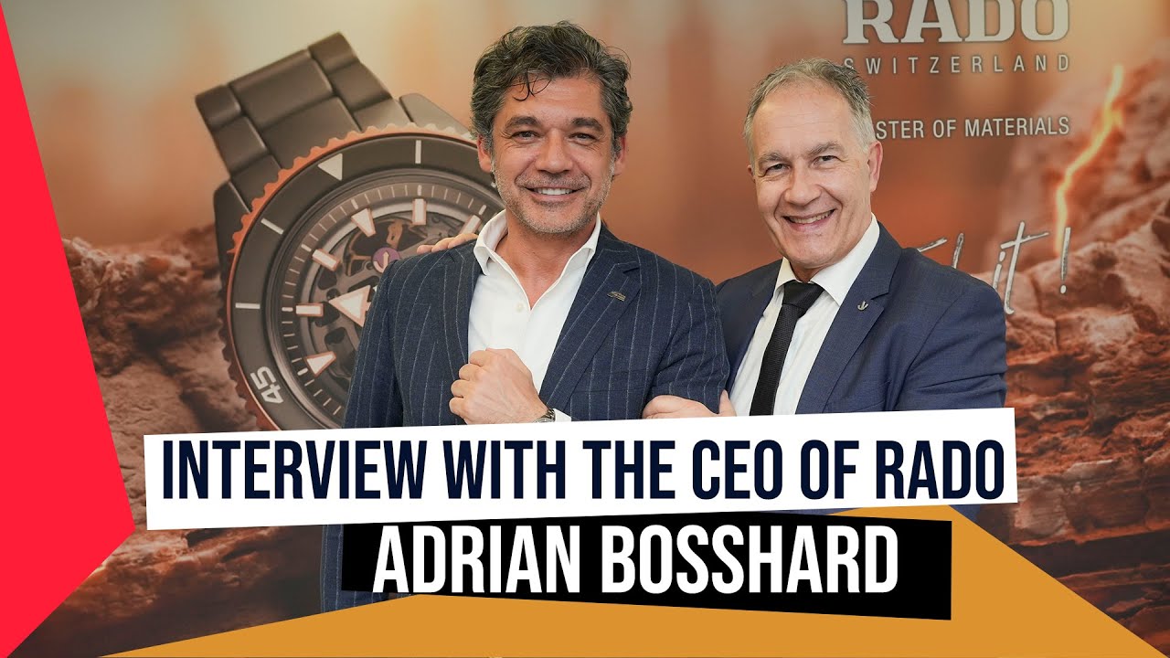 Visit to RADO Manufacture and Interview with Adrian Bosshard, CEO of the Brand