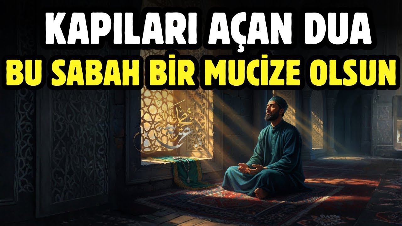 MÜBAREK CUMA DUASI : RECEB AYININ FEYZİYLE KAPILARI AÇAN BÜYÜK YAKARIŞ