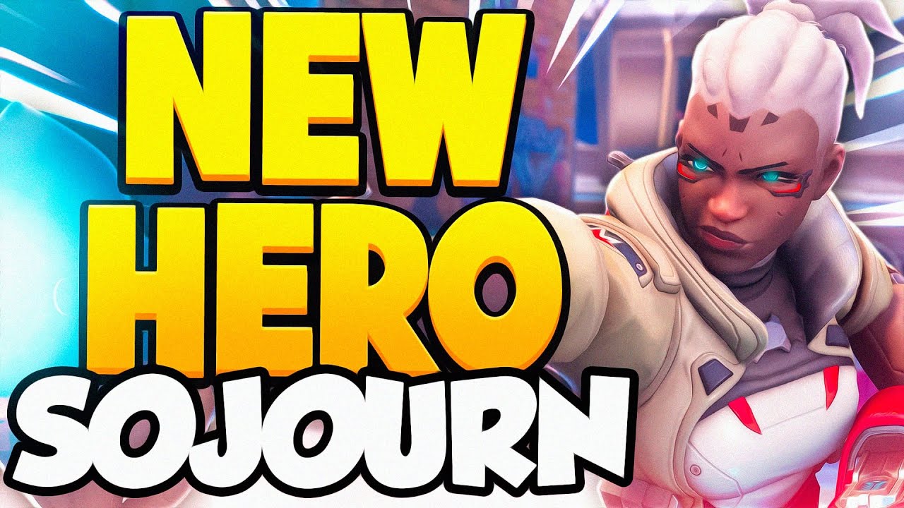 First Ever SOJOURN Overwatch 2 ALPHA Gameplay!