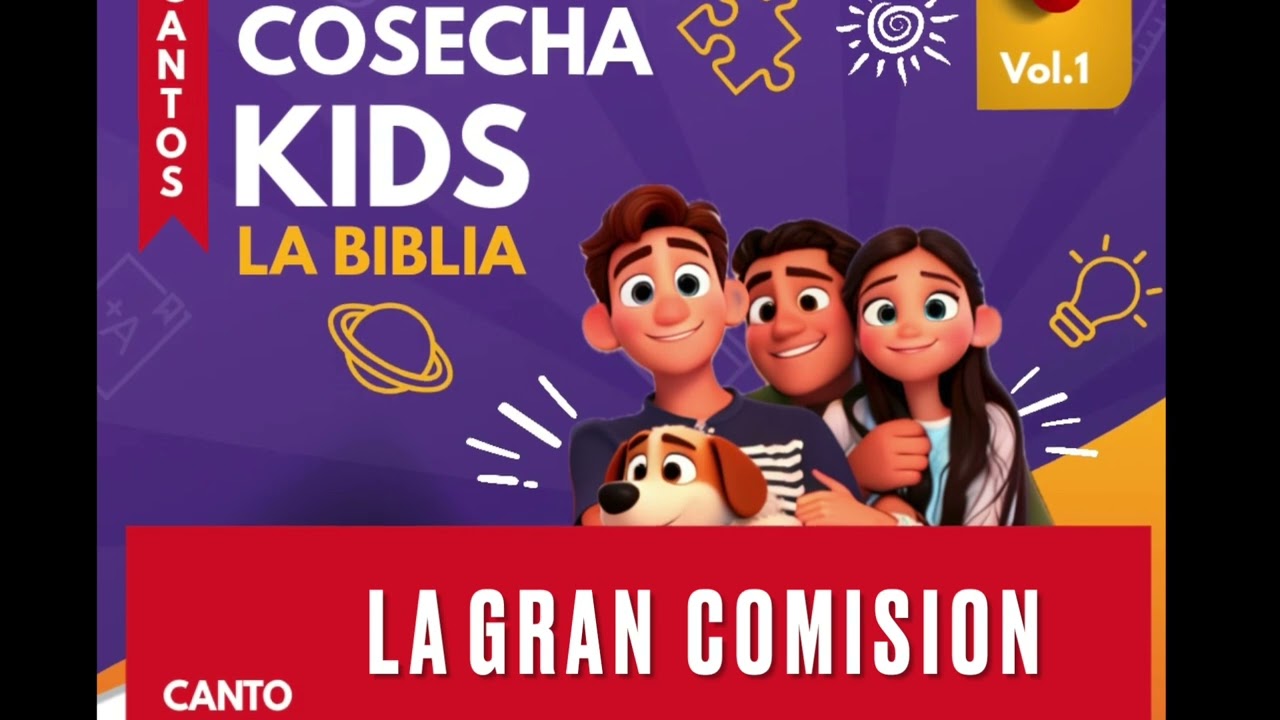 La Gran Comisión #MúsicaParaNiños Cristiana 2026 🙌 Cosecha Kids | Mix CCLC  #kidsWorship