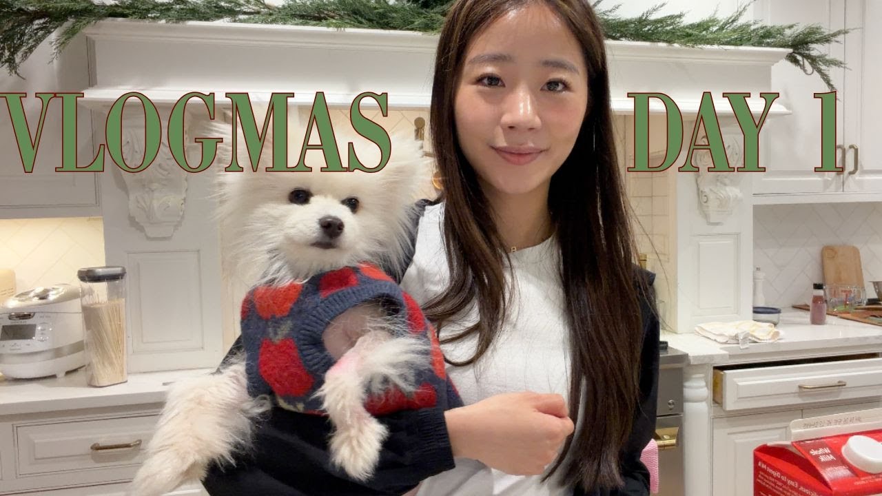 VLOGMAS ДЕНЬ 1| Провожу время с бабушкой и дедушкой из Кореи!