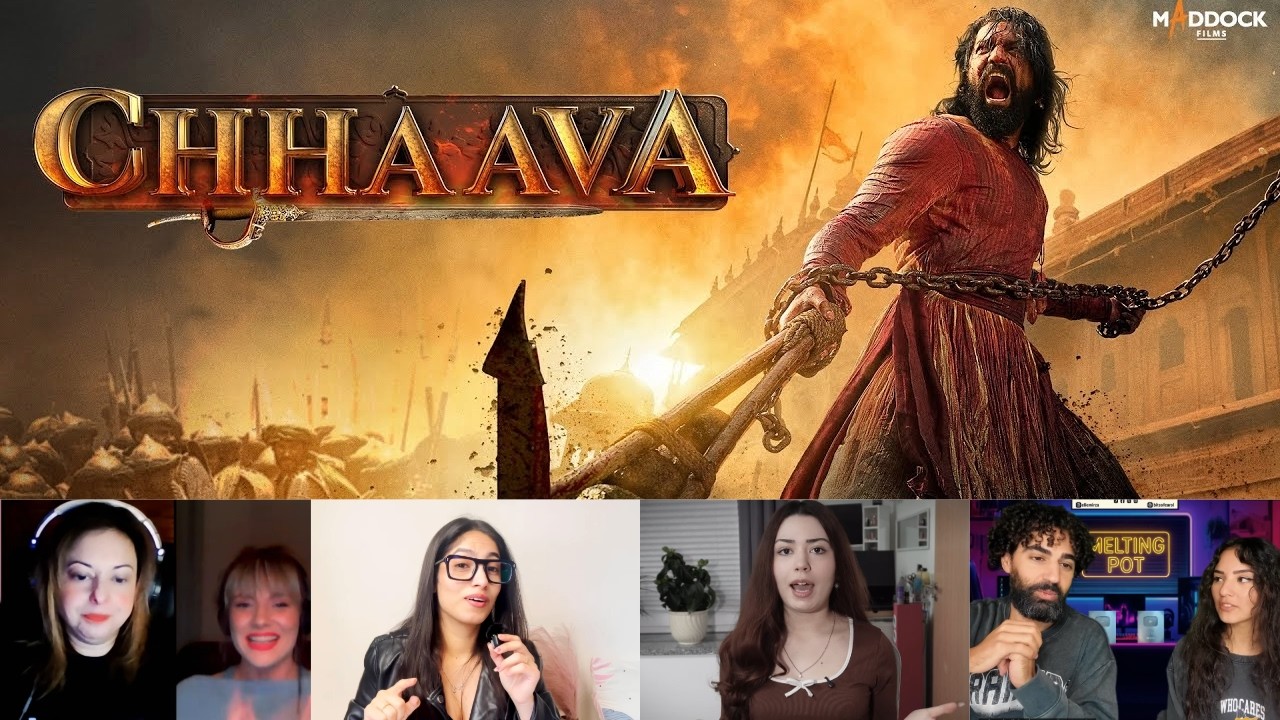 Foreigners crazy reaction on Chhaava Climax Scene  Vicky Kaushal | Rashmika M | Akshaye K | Dinesh V