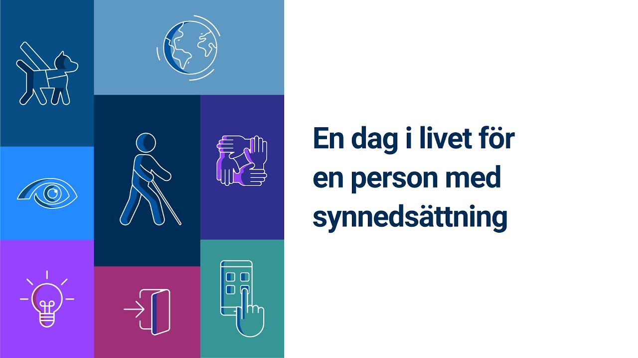En dag i livet för en person med synnedsättning