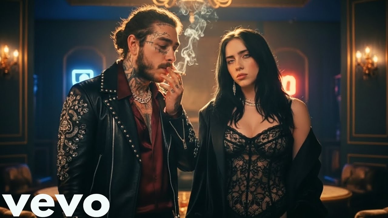 Post Malone × Billie Eilish — If You Stay  | Official Video