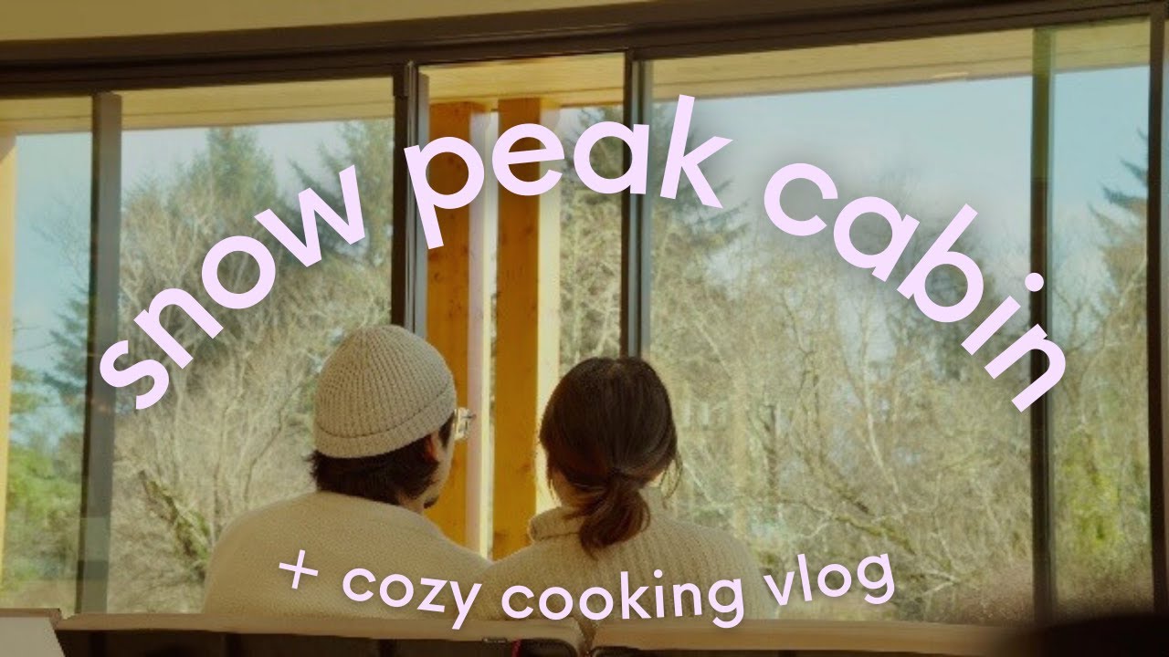 Relaxing Camping Vlog | Snow Peak Campfield Luxury Camping in Washington | Slow Living Cozy Cooking