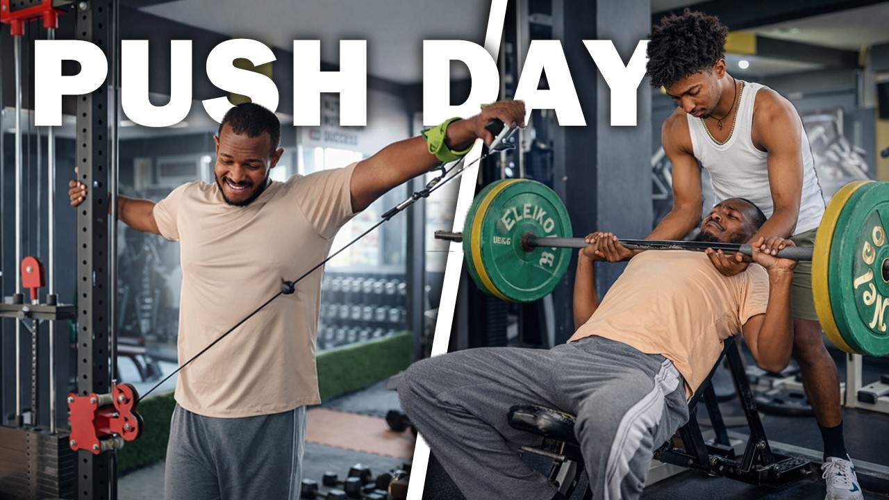 Push Day | chest , shoulder & triceps | COACH NIYAN |
