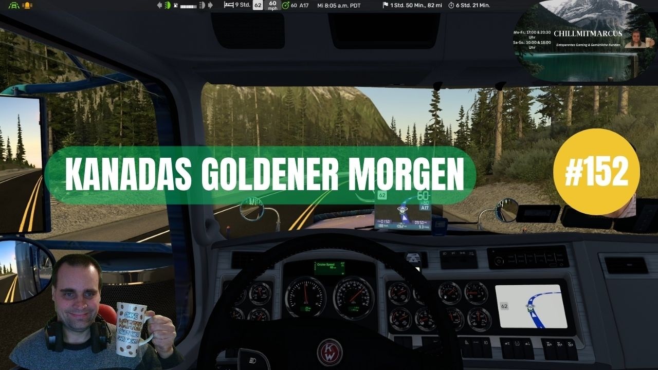 Kanada bei Sonnenaufgang: Pure Entspannung! 🌅 | AMERICAN TRUCK SIMULATOR #152