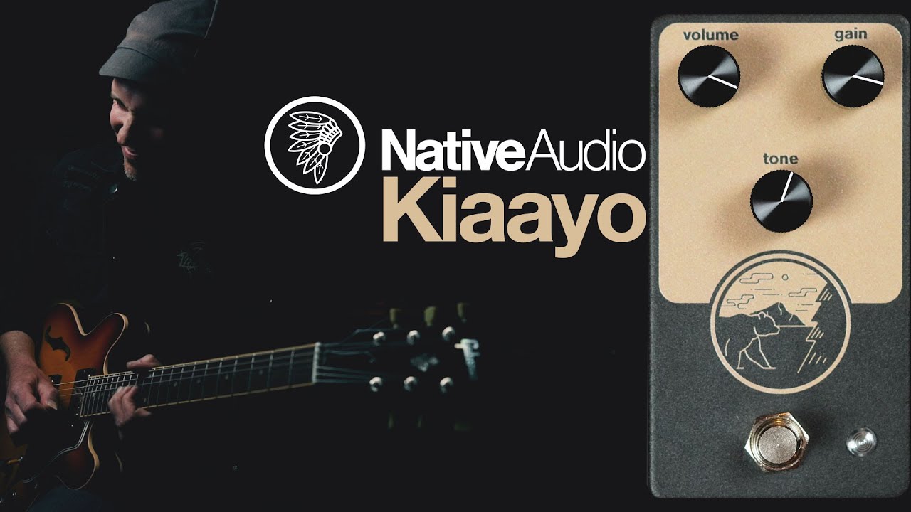 Demos in the Dark // NativeAudio Kiaayo Overdrive // Pedal Demo
