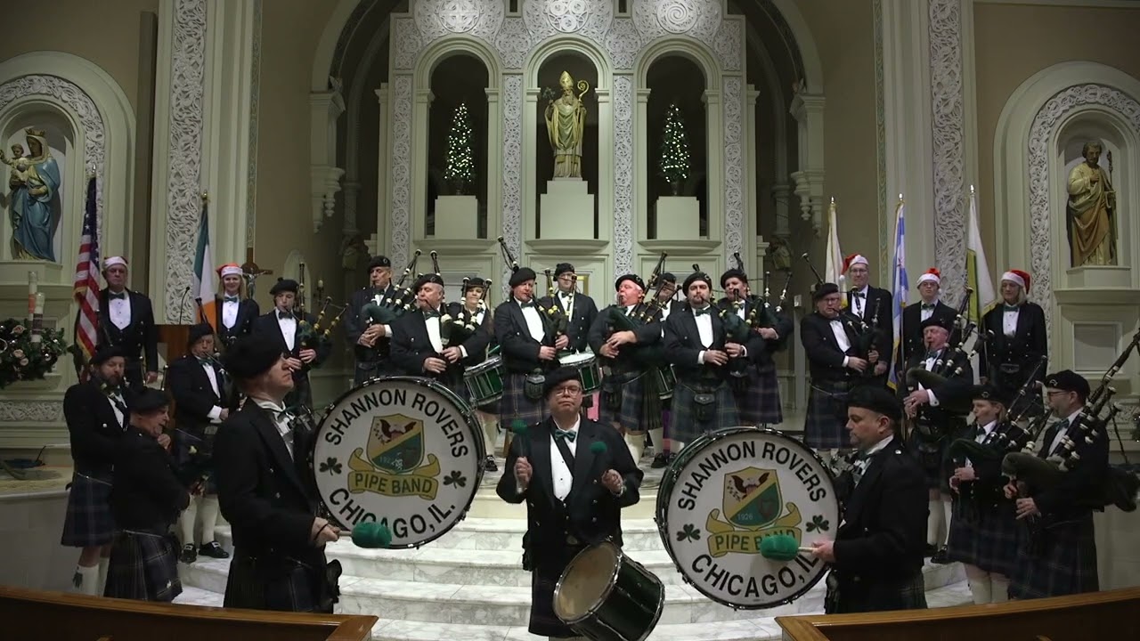 Shannon Rovers Irish Pipe Band- Little Drummer Boy