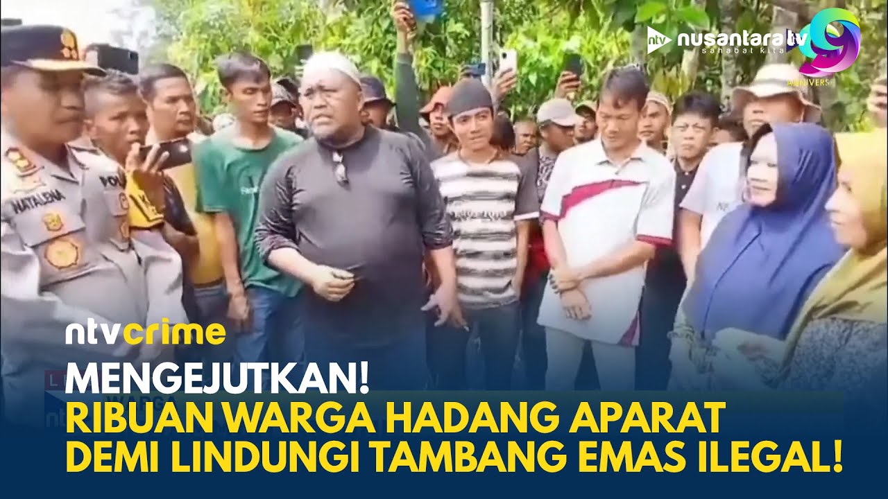 Warga Bungo Jambi Tolak Razia Tambang Emas Ilegal yang Jadi Mata Pencaharian Utama | NTV CRIME
