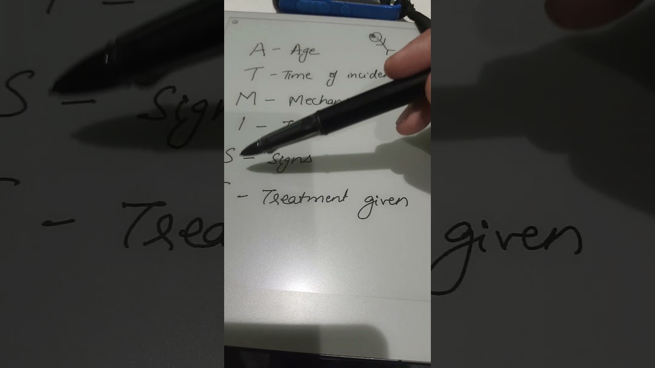ATMIST for handing over injured patients