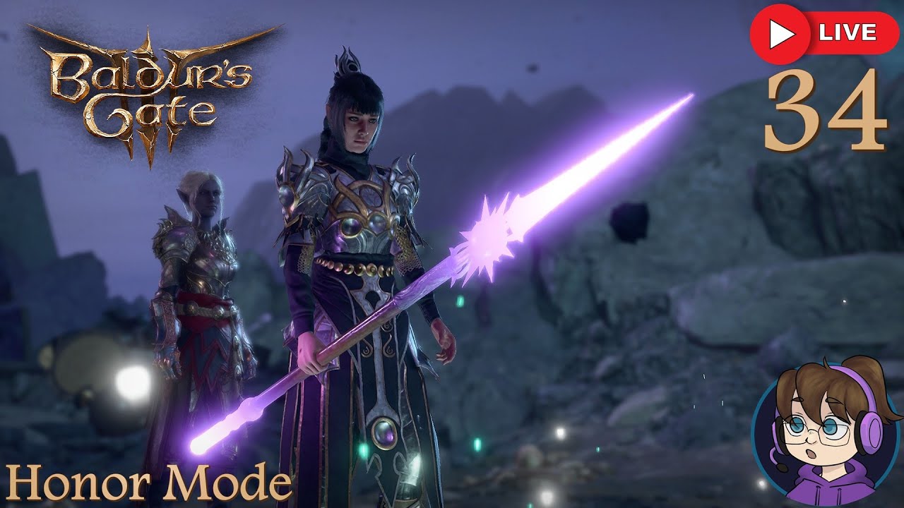 🌑 Baldur's Gate 3 Honor Mode Ep.34 |  The Nightsong  |  Live Stream