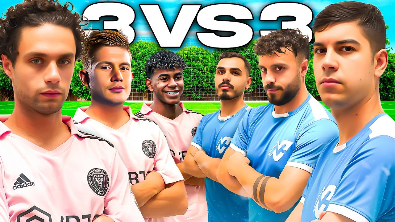 ⚽️ YOUTUBERS vs CALCIATORI PRO 🔥 Chi sono i PIÙ FORTI?