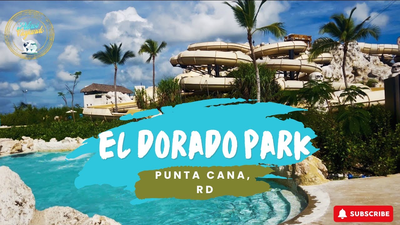 Dicen que es el parque mas grande del CARIBE! EL DORADO PARK! PUNTA CANA, RD! Cap Cana!