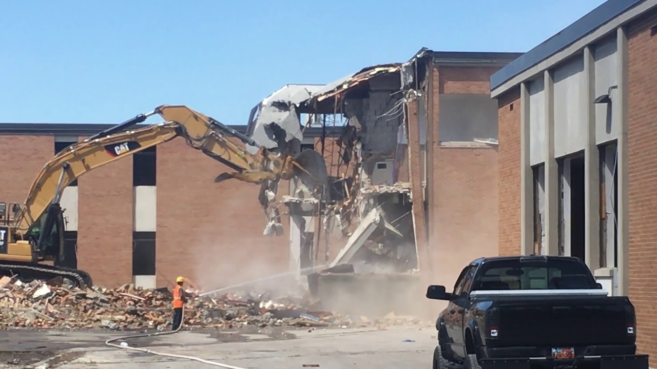 Demolition of West Jordan Middle School (summer 2019) (WJMS)