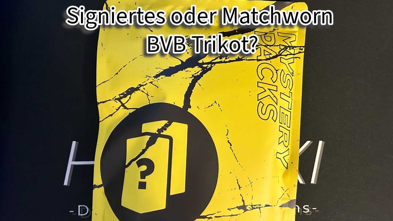 Was bekommt man aus dem Dortmund Special Pack 🧐 Mystery Trikot BVB 09 (Mysterypacks) 💛