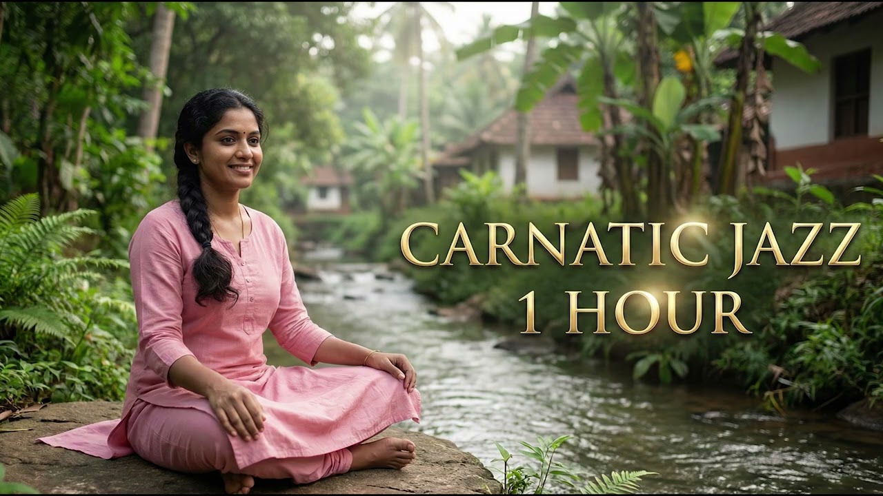 Carnatic Deep Sleep Music | Anxiety Relief Meditation 1 Hour