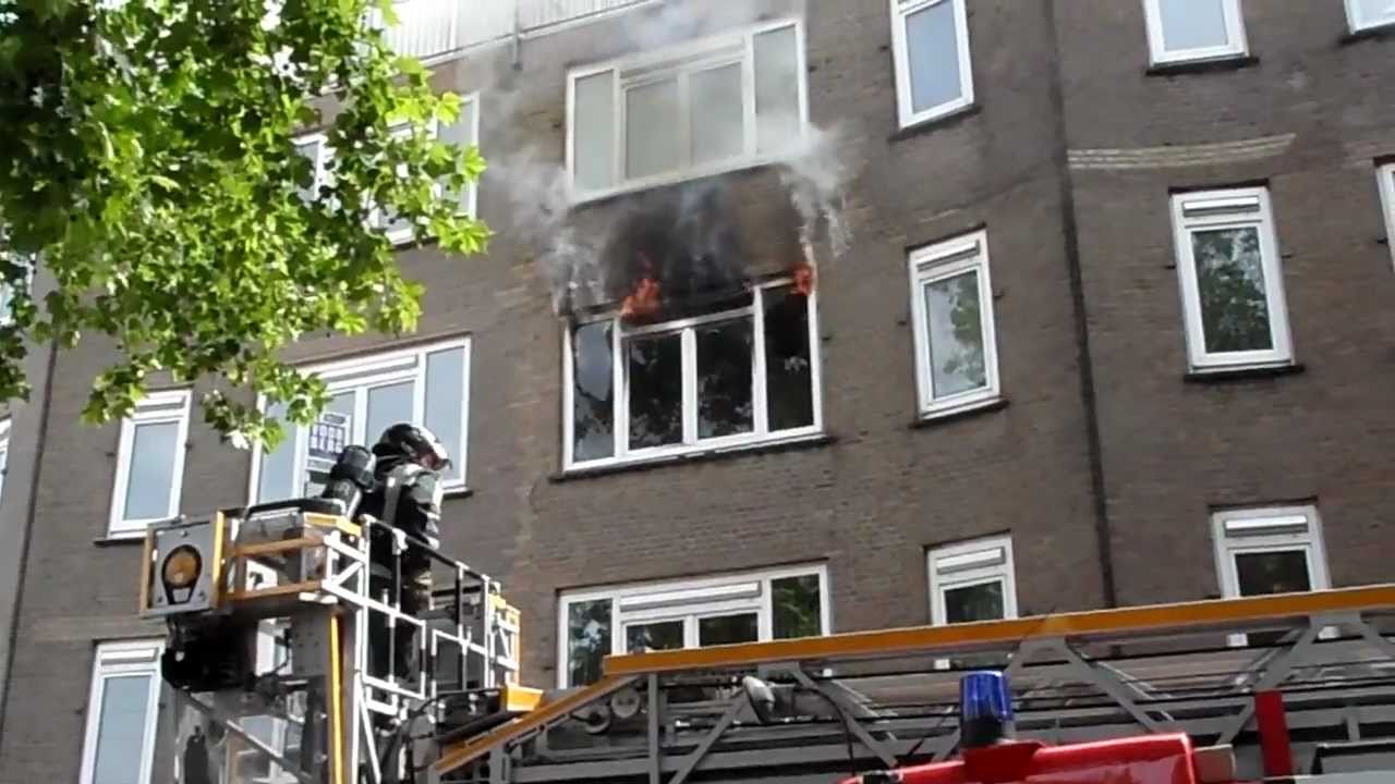 Brand Schieweg Rotterdam 10 juni 2011