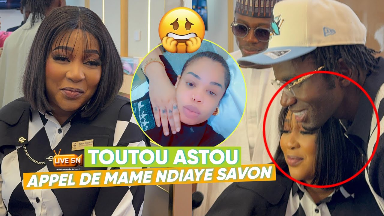 Appel de Mame Ndiaye savon🥰 Ouverture boutique Toutou Astou avec son mari #livesn 