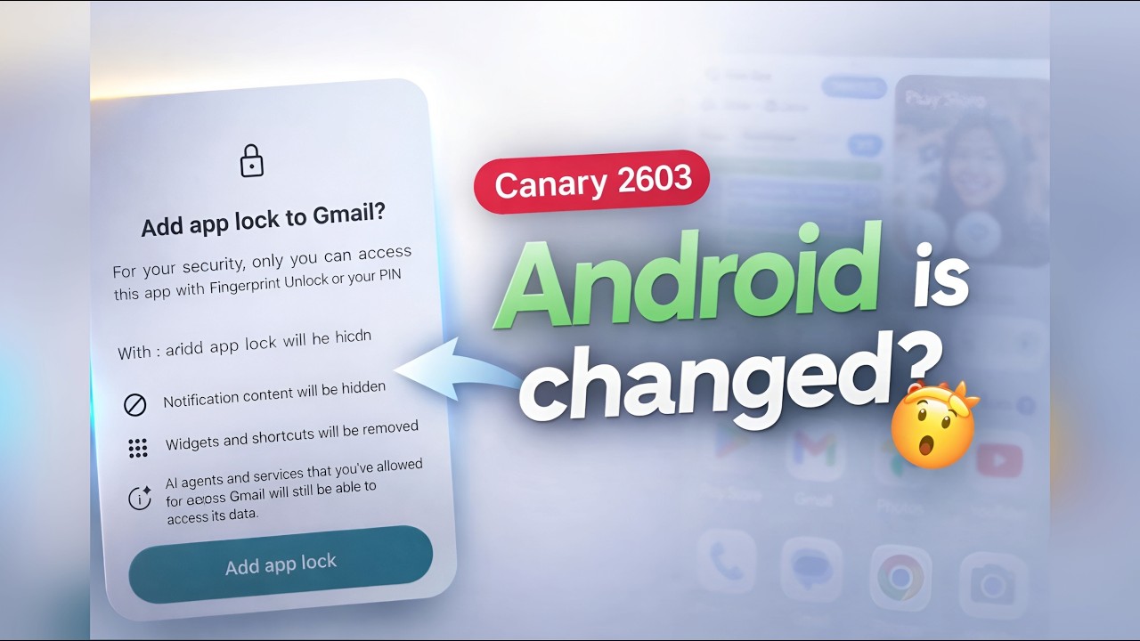 Наконец-то САМОЕ КРУПНОЕ обновление Android 2026 года? 😳 Блокировка приложений, размытие и безумн...