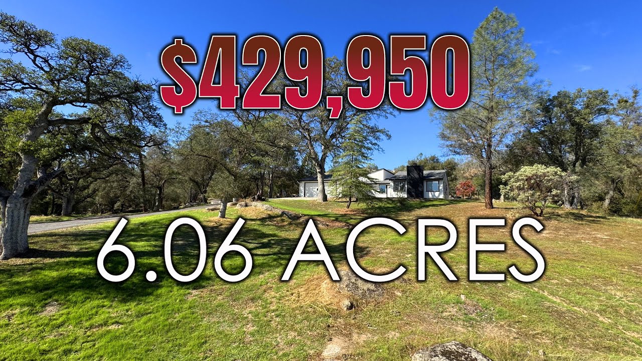 6.06 ACRES hermosa propiedad | CASA REMODELADA 3 Habitaciones 2 Baños