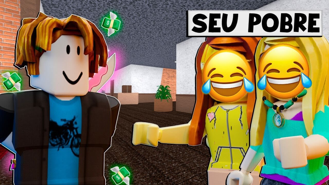 ELAS ME HUMILHARAM POR SER UM BACON POBRE NO MM2...
