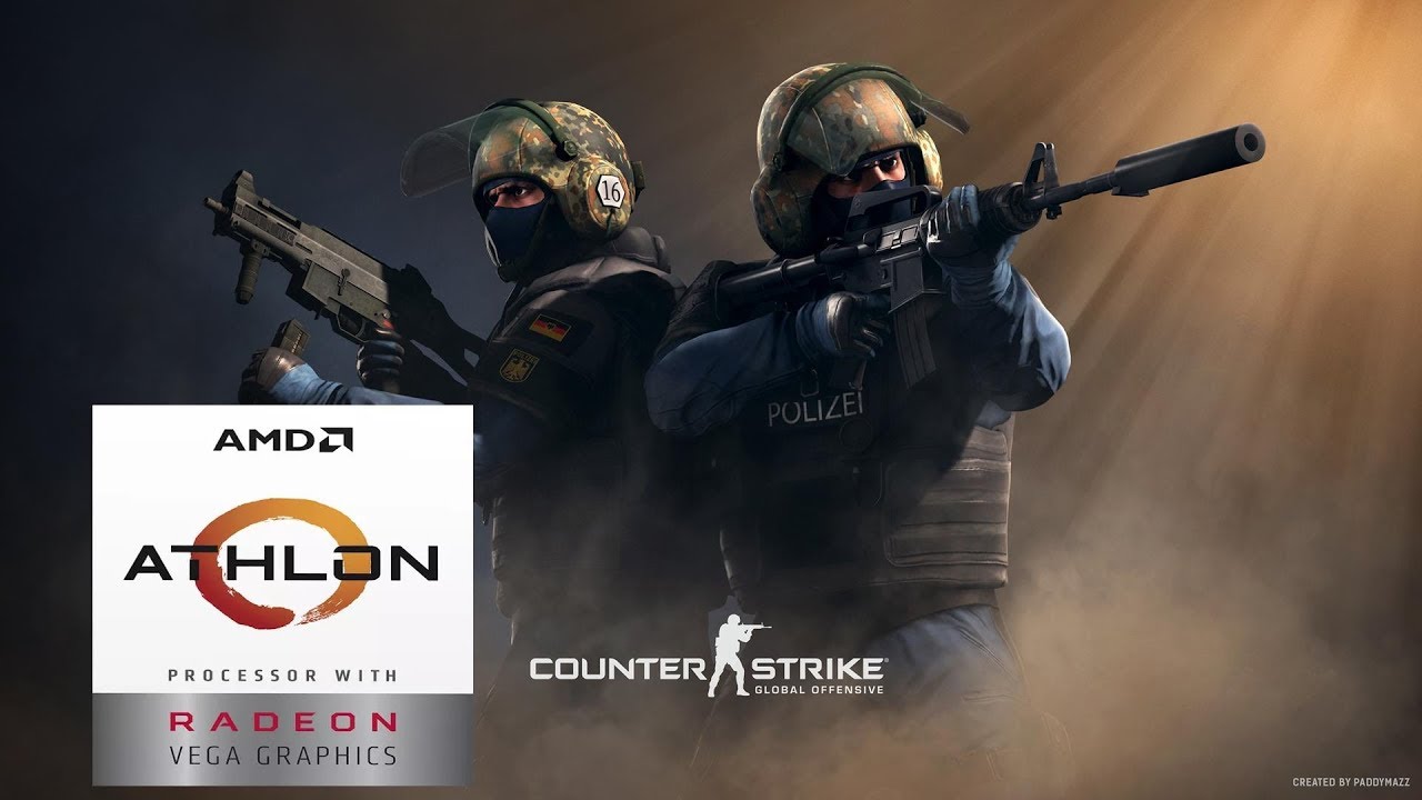 Counter Strike Global Offensive / CS:GO / Athlon 200ge / Vega 3
