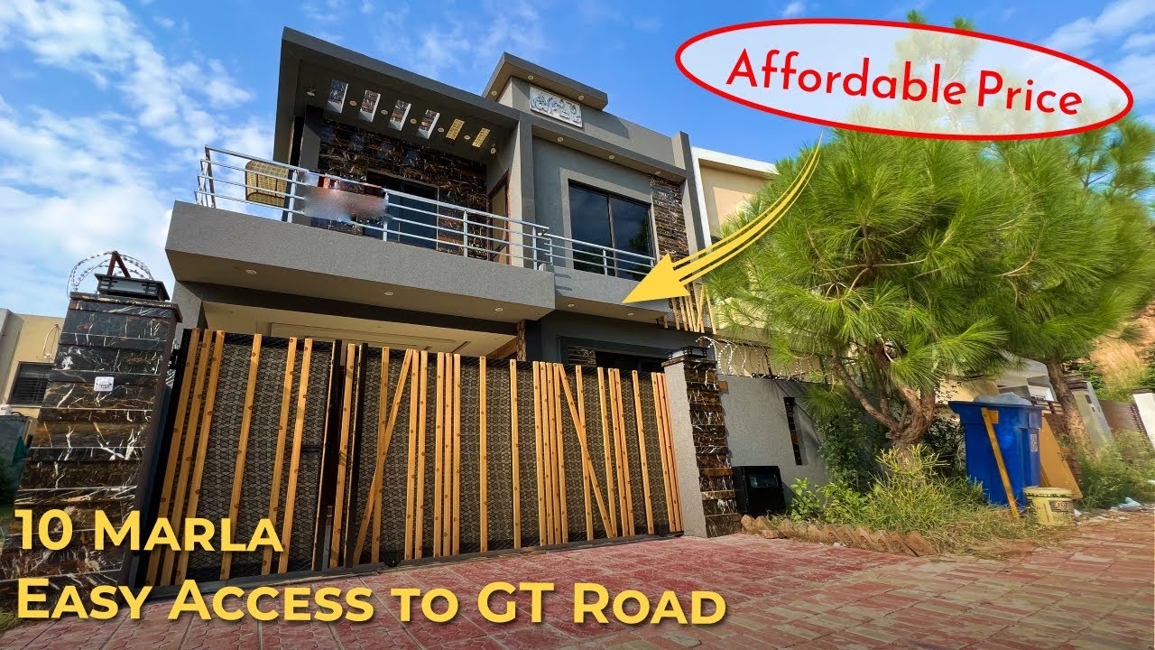 Affordable 10 Marla Double Unit House with Mezzanine in Bahria phase 7