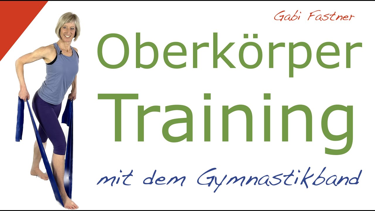 🌹 30 min. Oberkörper Training mit dem Gymnastikband, für Einsteiger & Fortgeschrittene | im Stehen