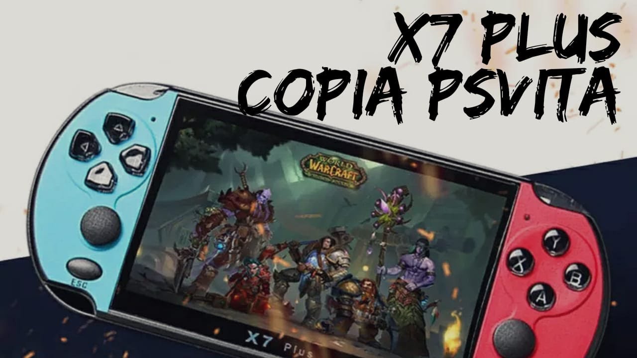 Consola Retro Portable X7 PLUS la más conocida de Latam