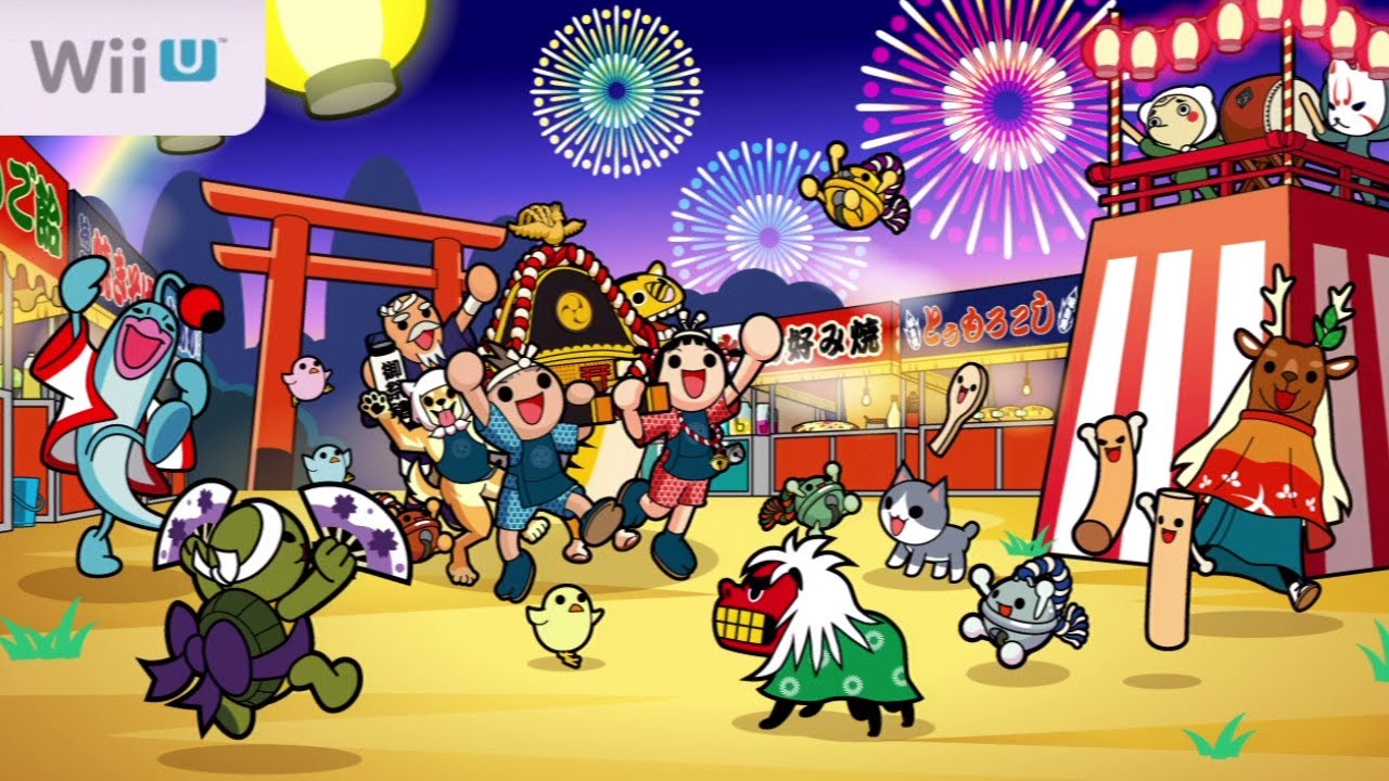 [Taiko no Tatsujin: Wii U version] First Look