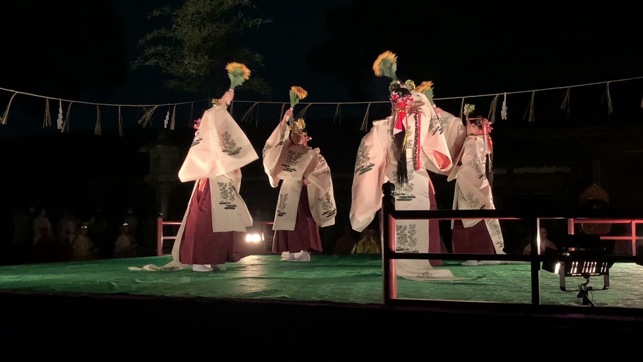 2021年9月25日太宰府天満宮神幸式大祭　巫女　悠久の舞