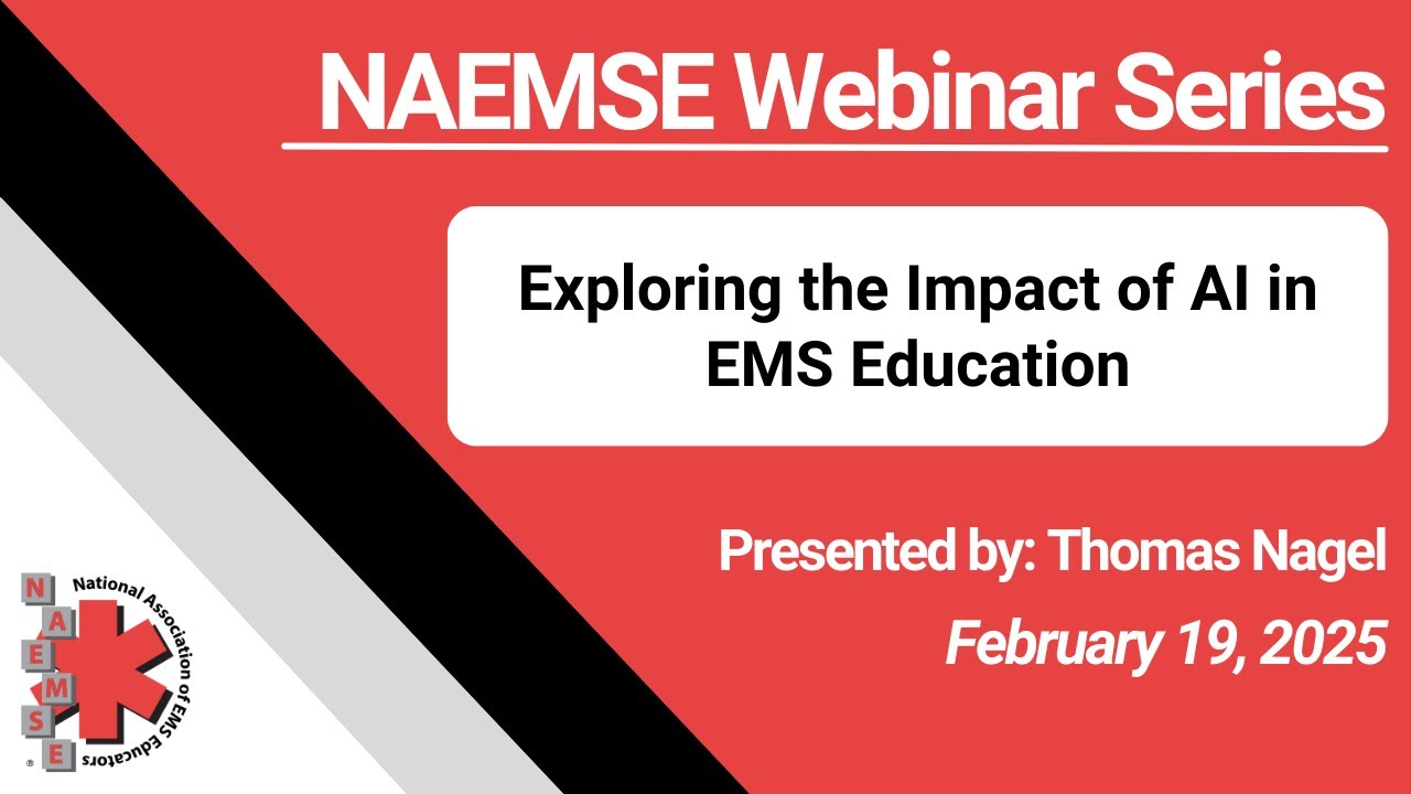 Exploring the Impact of AI in EMS Education