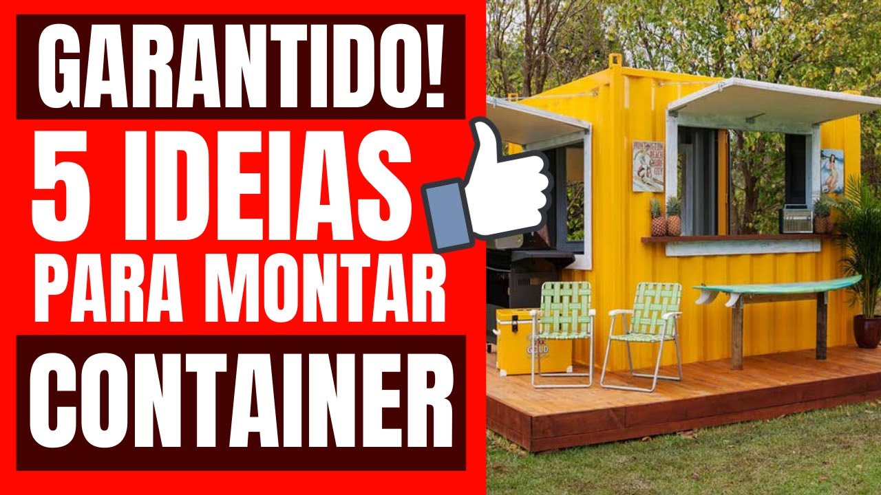 5 IDEIAS de NEGÓCIOS LUCRATIVOS Para Abrir EM CONTAINER - Para 2021