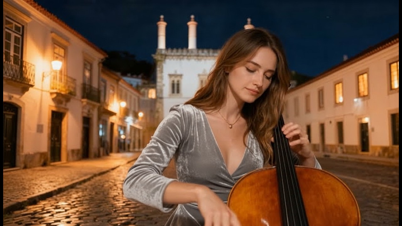 🎻🎹 Виолончель и фортепиано снежной ночью – ностальгическая музыка для сна и снятия стресса