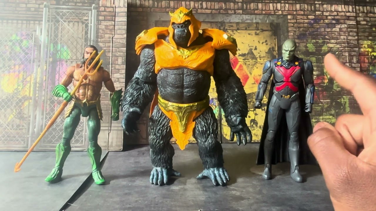 McFarlane toys DC direct page punchers gorilla grodd figure review