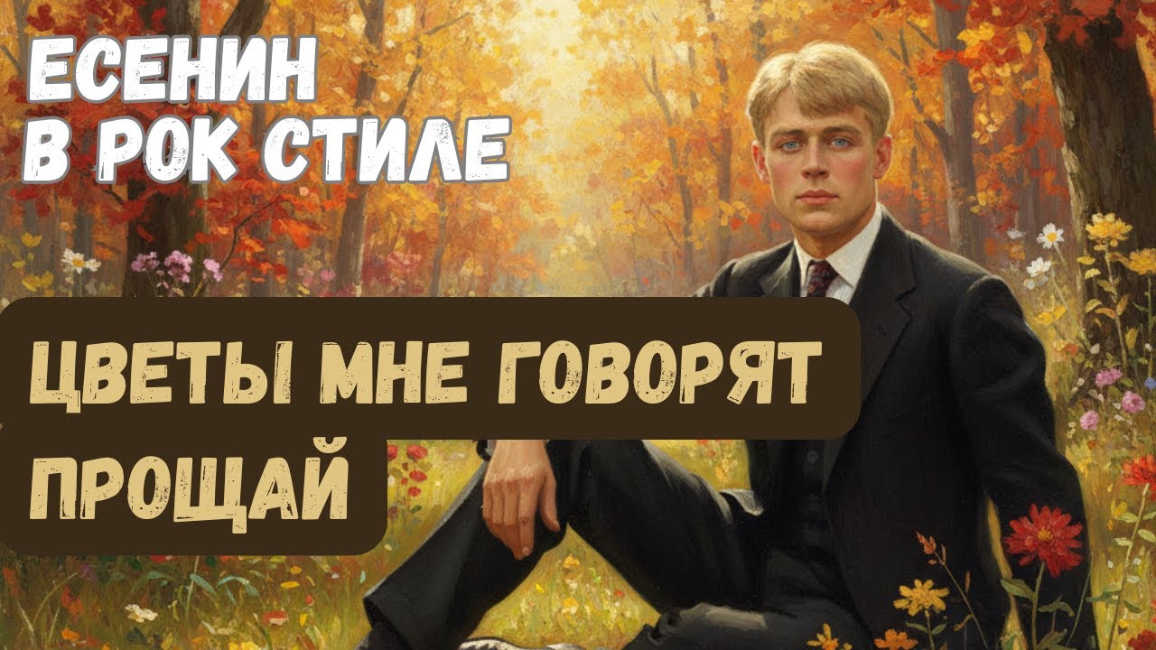Есенин [Рок стиль] - Цветы мне говорят прощай