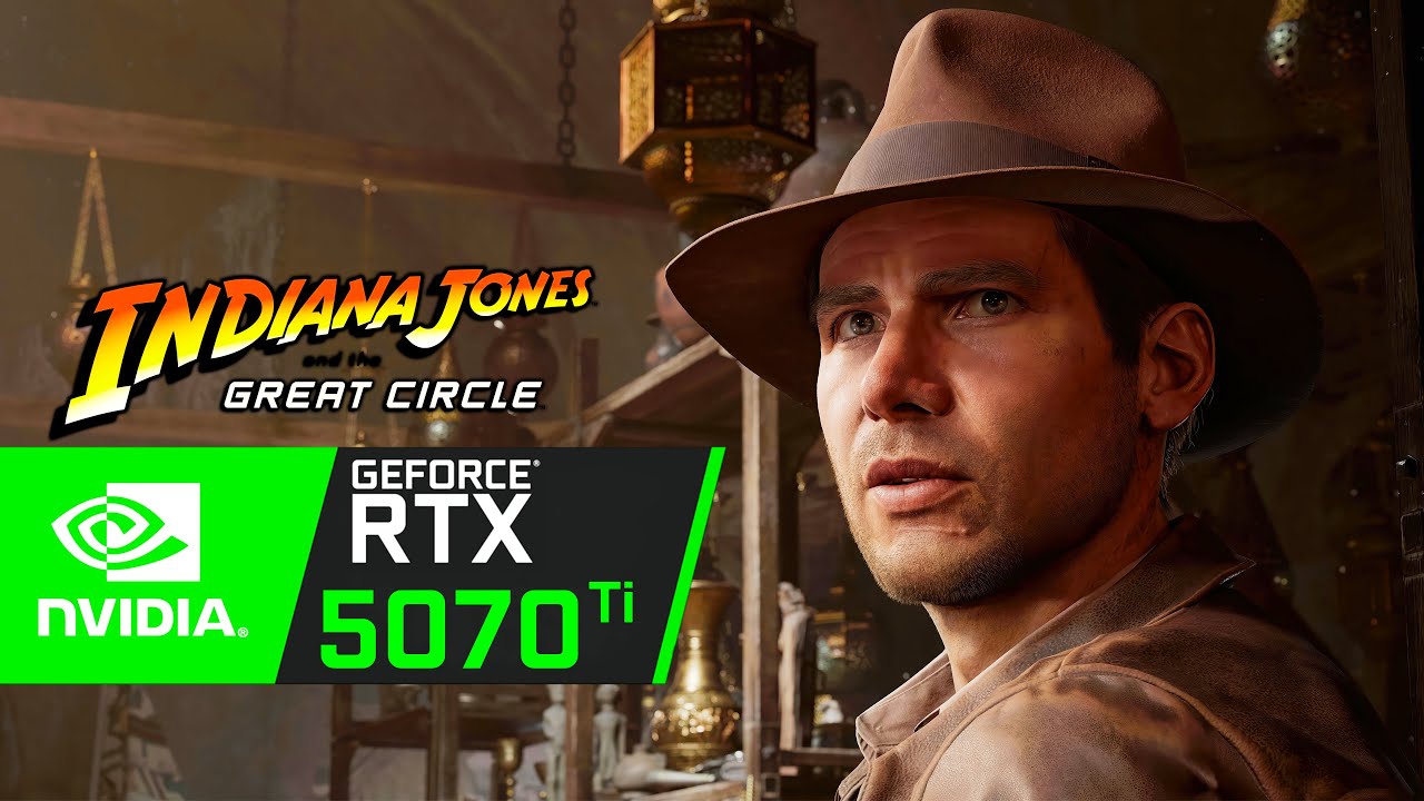RTX 5070 Ti on Indiana Jones and The Great Circle | 1080p, 1440p with DLSS 4.5!