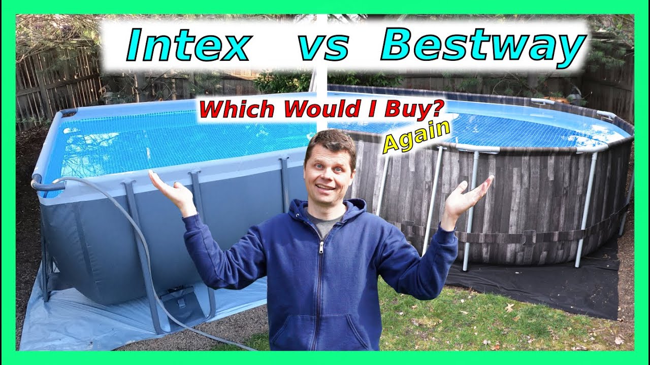 Бассейн Intex или Bestway. Какой бассейн я бы купил снова?