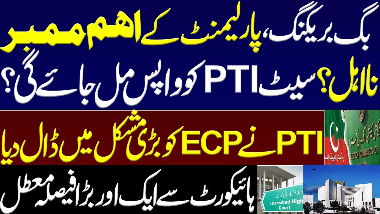 Big Breaking, Important Member of Parliament Disqualified?. PTI Get Back the Seat. Imran khan cases