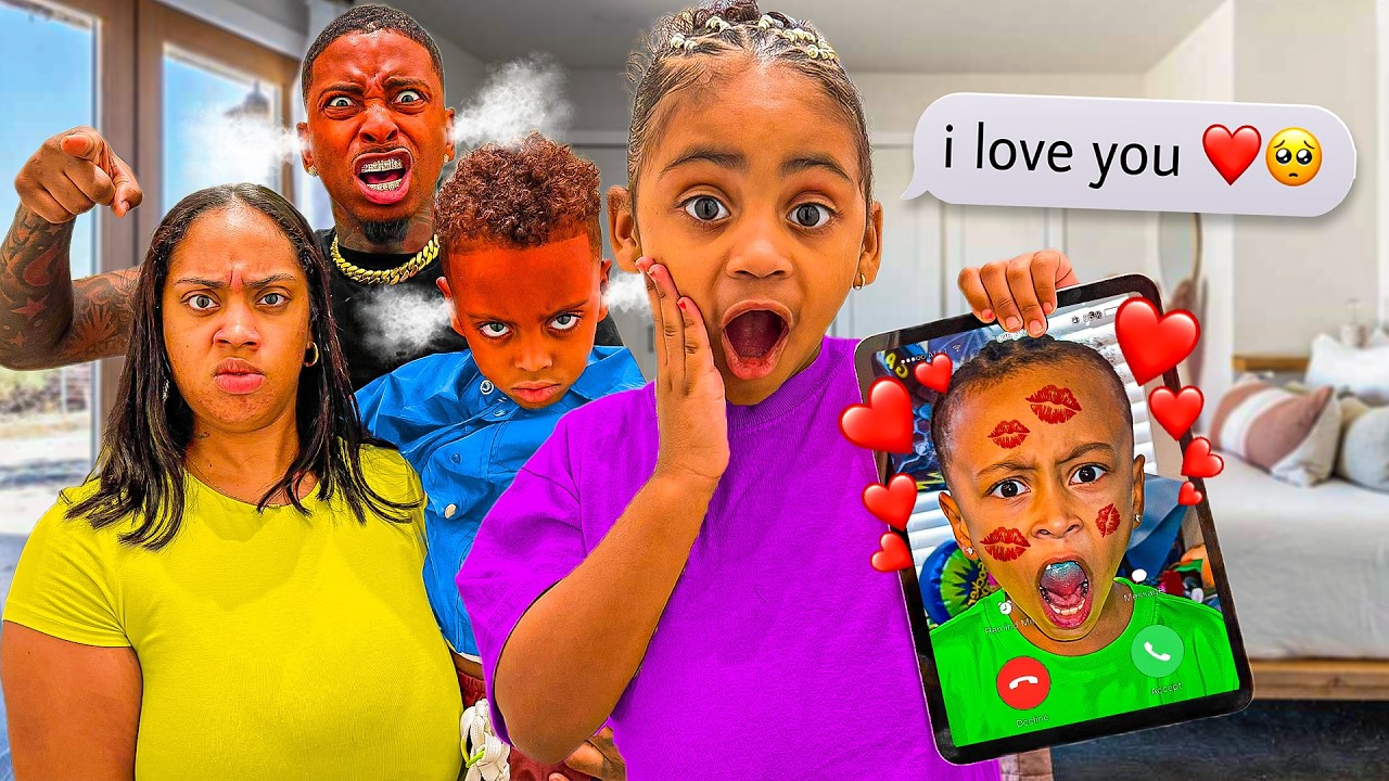 WE Caught LONDYN On FACETIME With Her CRUSH.... 💕😘