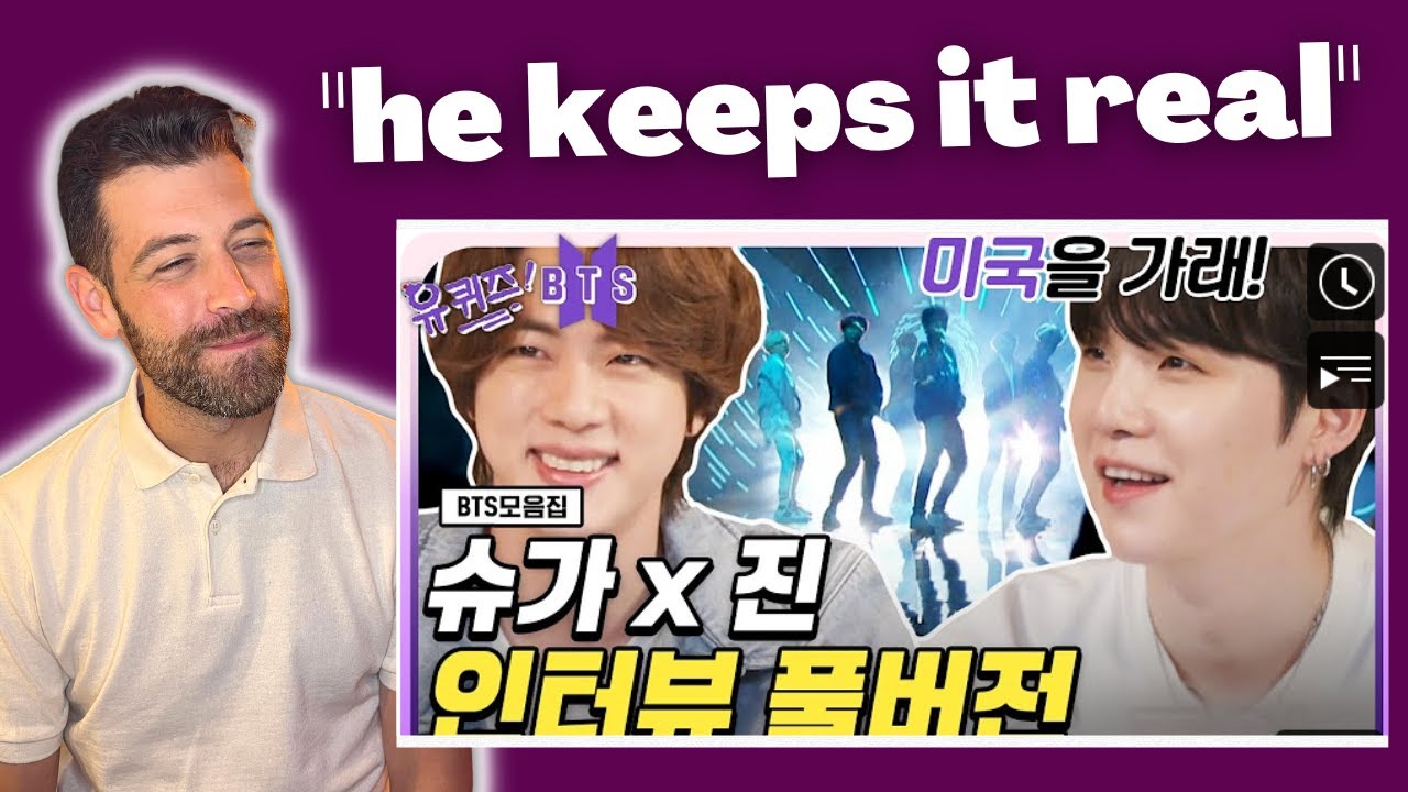 BTS' You Quiz feat. Jin x Suga | Reaction & Analysis