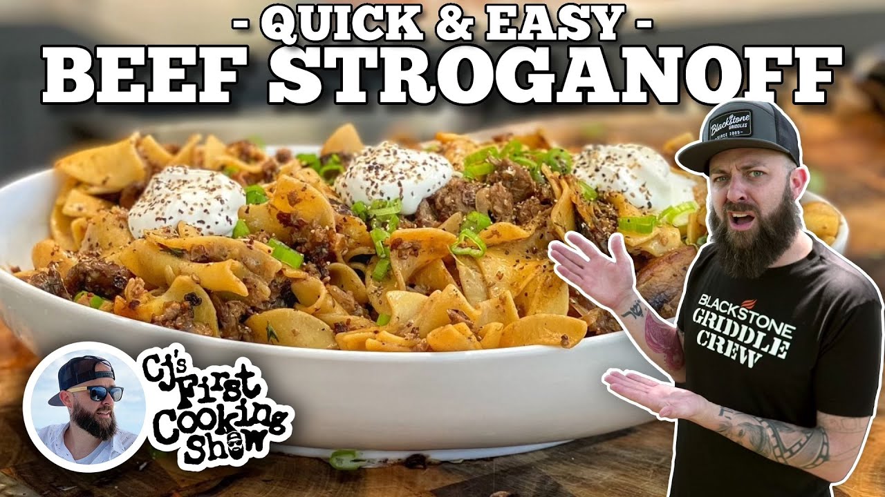 Quick & Easy Beef Stroganoff | Blackstone Griddles